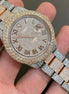 Automatic Stainless Steel Moissanite Iced Out Watch