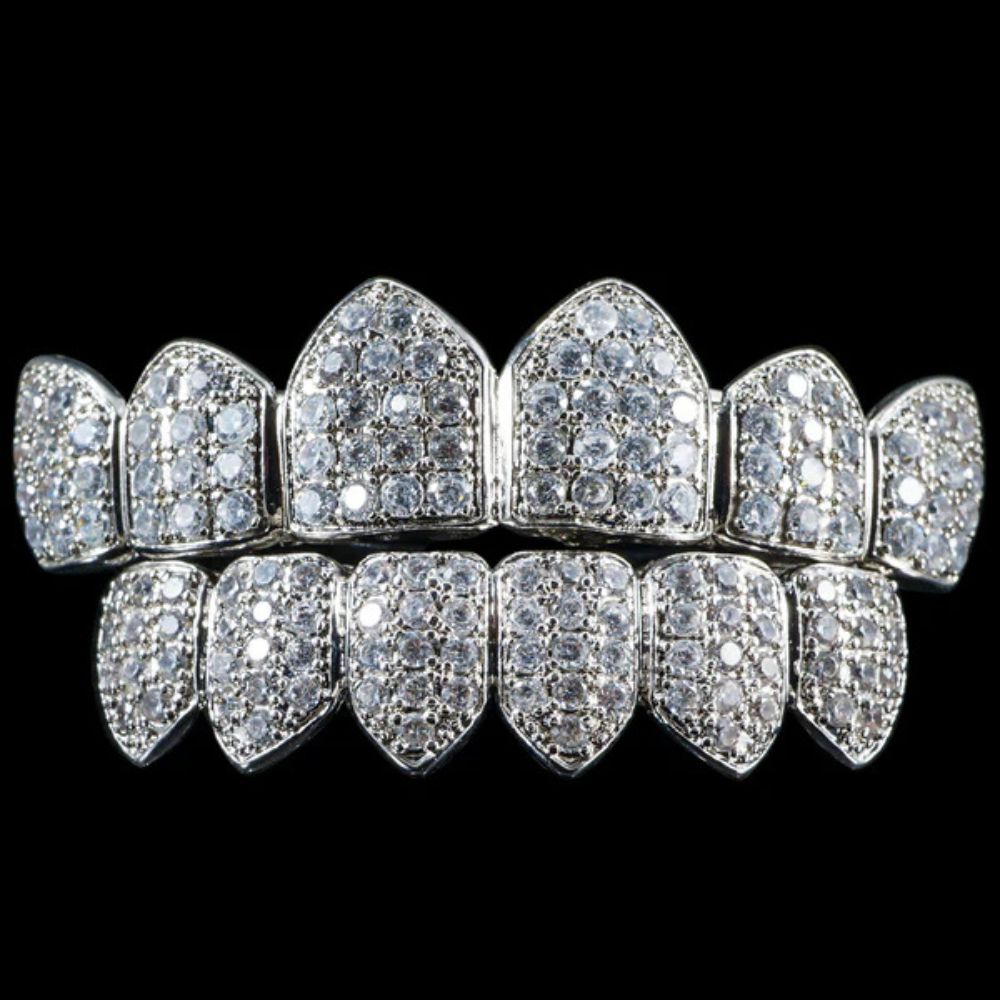 Handcrafted luxury Hip Hop Moissanite Diamond Grillz
