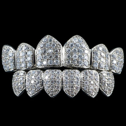 Handcrafted luxury Hip Hop Moissanite Diamond Grillz