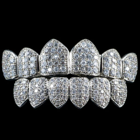 Handcrafted luxury Hip Hop Moissanite Diamond Grillz