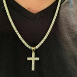 925 Sterling Silver Criss Cross Unisex Pendant