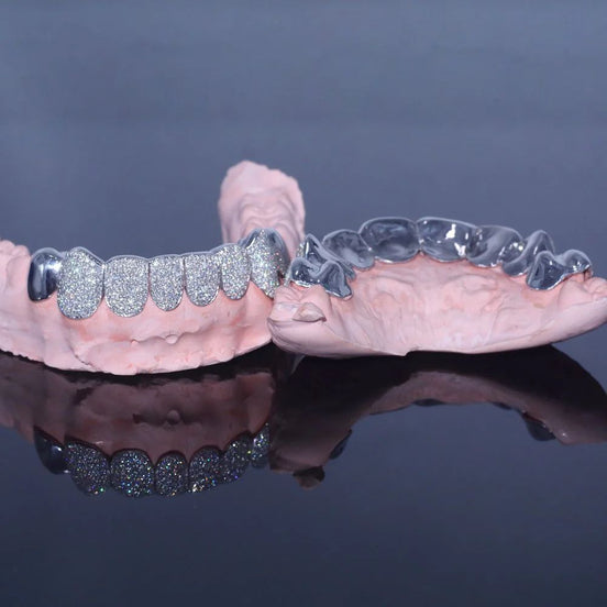 D Color Moissanite 8 On 8 Customize Hip Hop Grillz