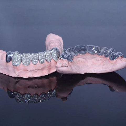 D Color Moissanite 8 On 8 Customize Hip Hop Grillz