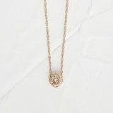 Round Cut Solitaire Moissanite Colorless  Pendant