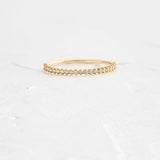 D Color Moissanite Round Cut Half Eternity Band