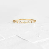 Round Cut Moissanite Half Eternity Wedding Band
