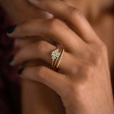 Round Cut Moissanite Eternity Band For Women