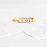 Moissanite Colorless Pear Cut Eternity Band For Women