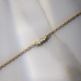 Five Stone Round Cut Moissanite Colorless Pendant Gift For Her