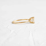 Moissanite VVS1 Princess Cut Five Stone Engagement Ring
