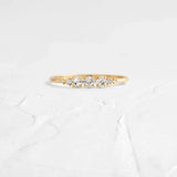 Moissanite Asscher & Round Cut D Color Eternity Band