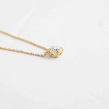 Moissanite Solitaire Round Cut Pendant For Women