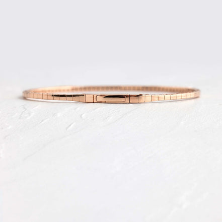 Round Brilliant Cut Moissanite Bangle Bracelet For Women