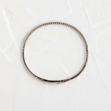 Round Brilliant Cut Moissanite Bangle Bracelet For Women