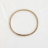 Round Brilliant Cut Moissanite Bangle Bracelet For Women