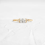 Marquise Cut Moissnaite Vintage Engagement Ring
