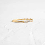 Baguette Cut Moissanite Eternity Wedding Band For Women