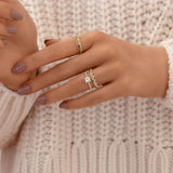 Moissanite Unique Style Colorless Princess Cut Engagement