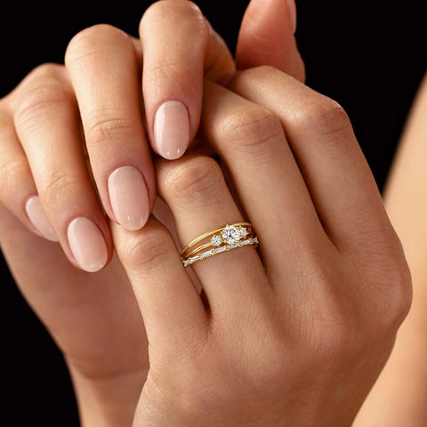 Baguette Cut Moissanite Eternity Wedding Band For Women
