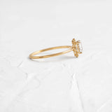 Moissanite Radiant Cut D Color Vintage Halo Engagement Ring