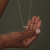 Round Cut Vintage D Color Moissanite Pendant