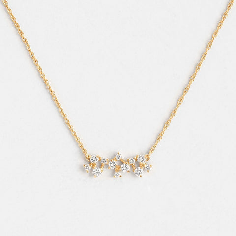 Round Cut Vintage D Color Moissanite Pendant