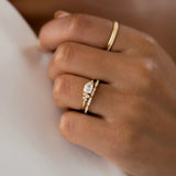 Moissanite VVS1 Vintage Asscher Cut Engagement Ring