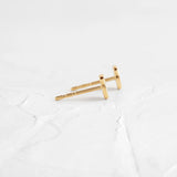 Round Cut D Color Moissanite Stud Earring For Women