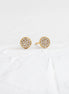 Round Cut D Color Moissanite Stud Earring For Women