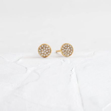 Round Cut D Color Moissanite Stud Earring For Women