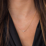 Custom Moissanite Round Cut Unique Pendant For Women