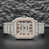 Square Dial Luxury Moissanite Men’s Watch