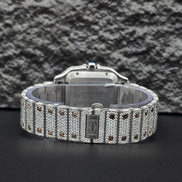 Square Dial Luxury Moissanite Men’s Watch