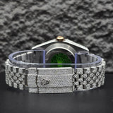 Roman Numeric Elegant Automatic Moissanite Wrist Watch