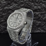 Exquisite Fully Moissanite Diamond Iced Out Wrist Watch
