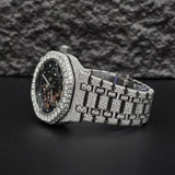 Luxury Iced Out Moissanite Automatic Watch