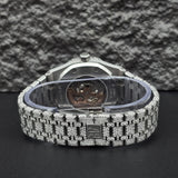Luxury Iced Out Moissanite Automatic Watch