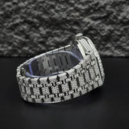 Luxury Iced Out Moissanite Automatic Watch