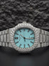 Trendy Style Full Moissanite Diamond Automatic Watch