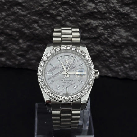 Unique Style Moissanite Diamond Luxury Watch For Men's