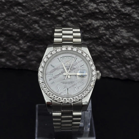Unique Style Moissanite Diamond Luxury Watch For Men's