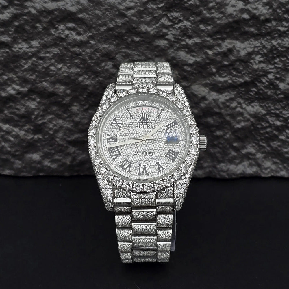 Moissanite Iced Out Luxury Hip Hop Watch