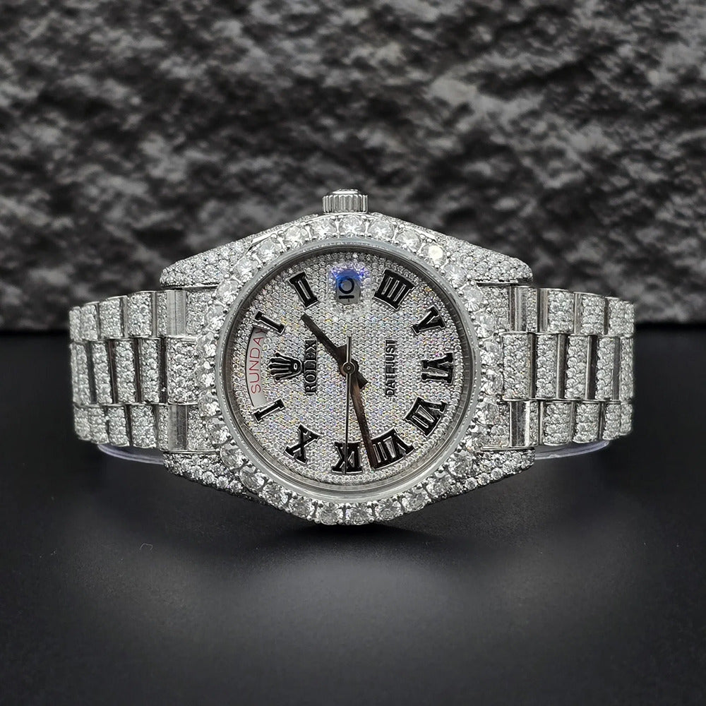 Moissanite Iced Out Luxury Hip Hop Watch