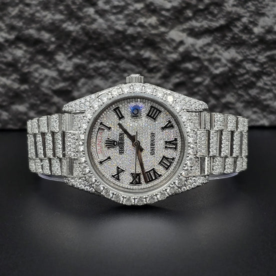 Moissanite Iced Out Luxury Hip Hop Watch