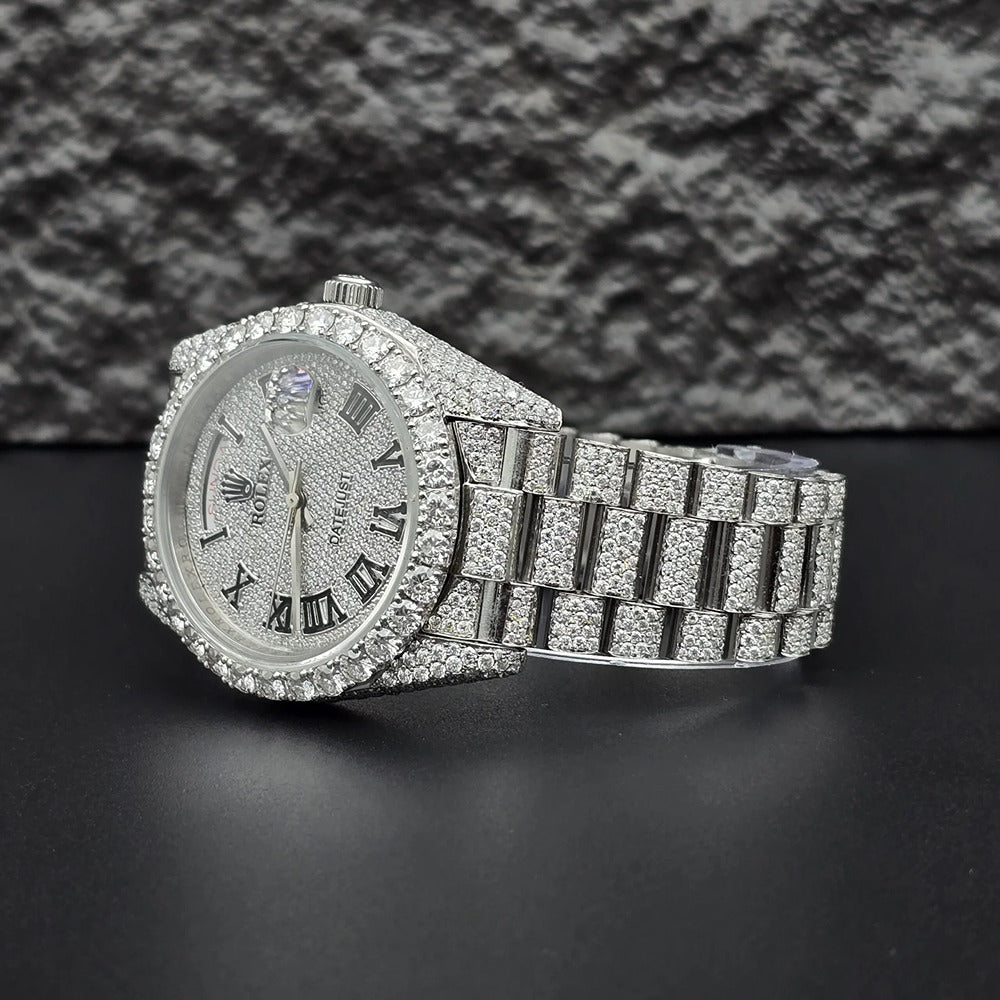 Moissanite Iced Out Luxury Hip Hop Watch