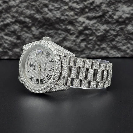 Moissanite Iced Out Luxury Hip Hop Watch