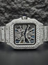 Skeleton Iced Out Moissanite Classic Wrist Watch