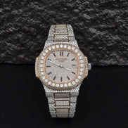 Luxury Daily Wear Moissanite Men's Watch