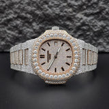 Luxury Aesthetic Moissanite Luxury Men's Watch