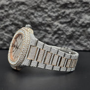 Luxury Daily Wear Moissanite Men's Watch